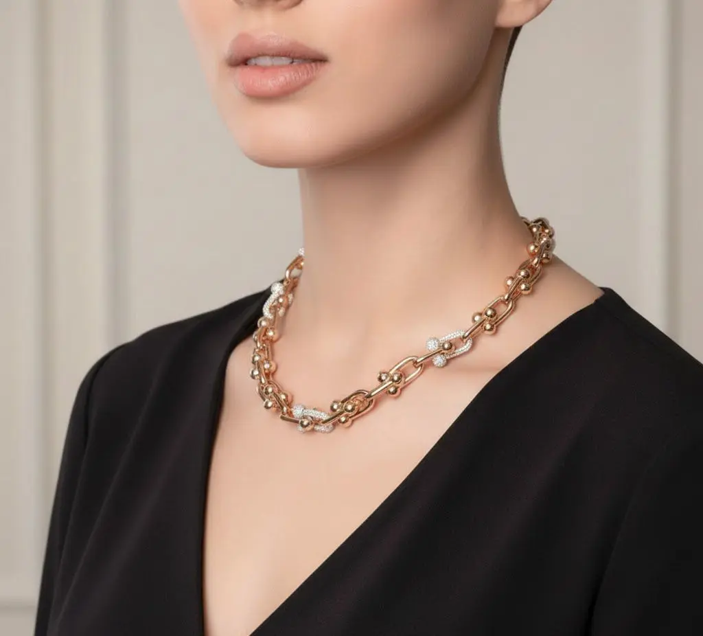 Tiffany Triple G&S Necklace