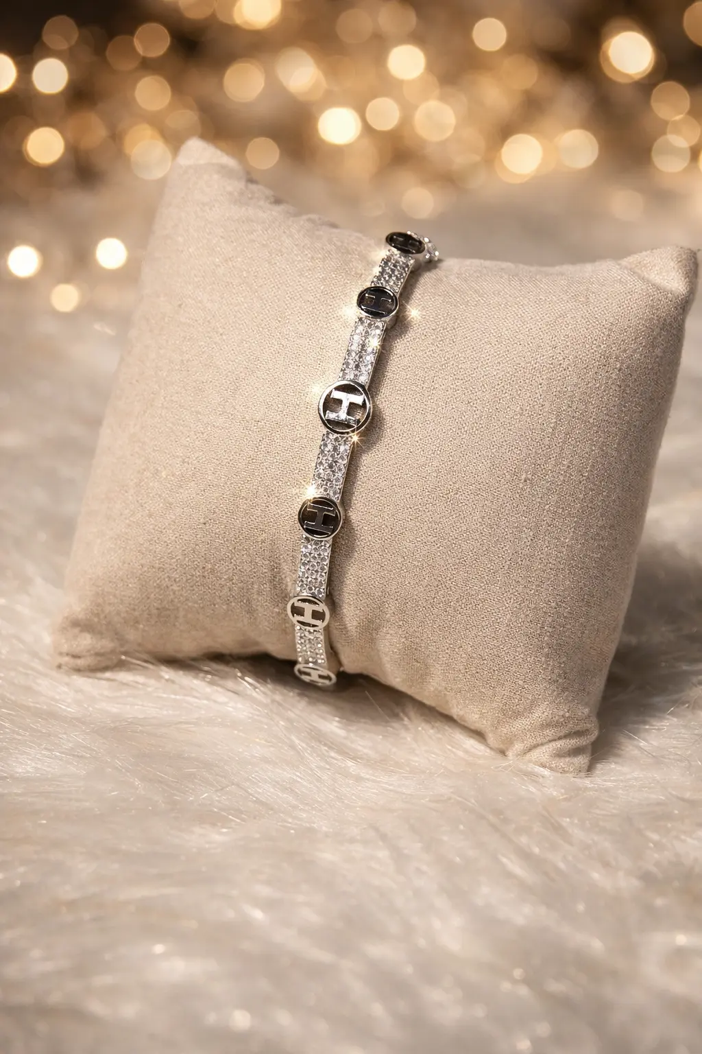 Hermes Plated bracelet