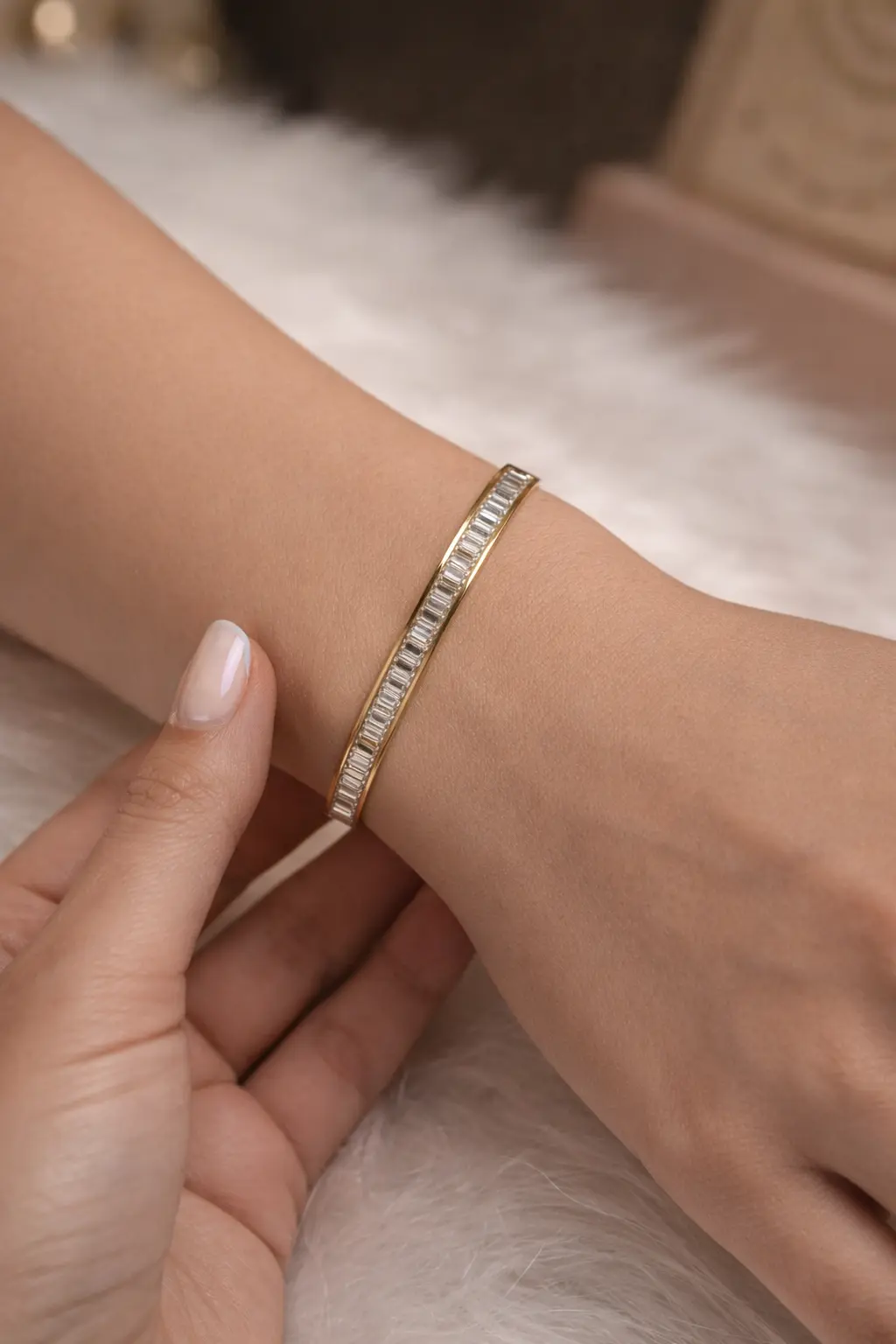shinny stainless bracelet