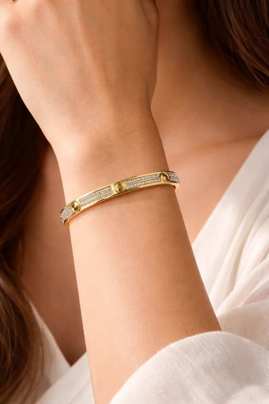 Cartier stainless bracelet