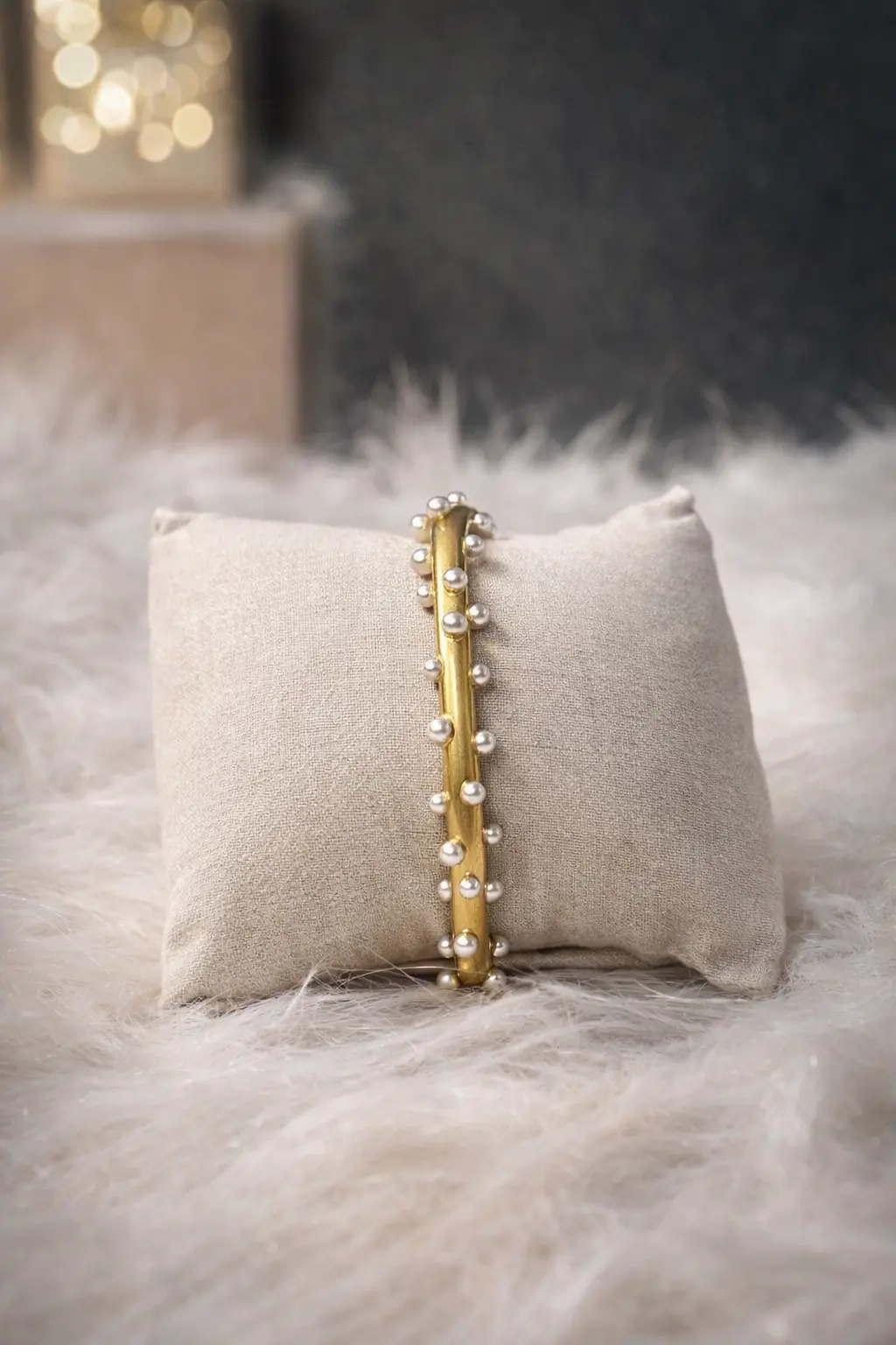 pearls Stainless bracelet