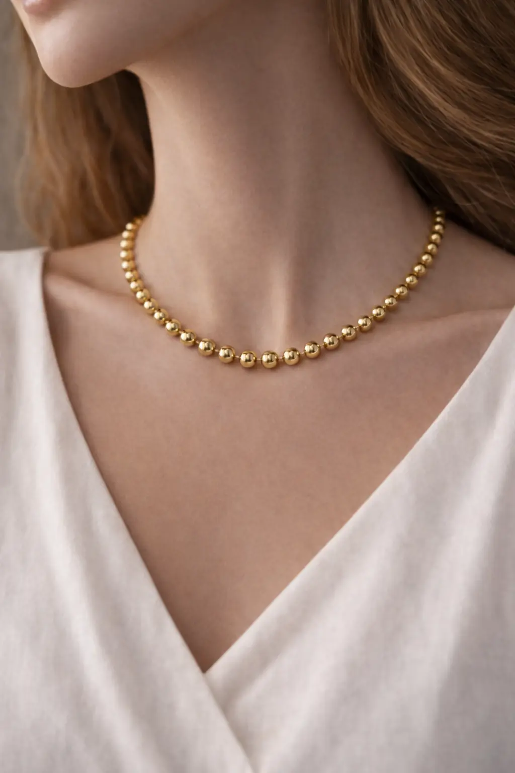 Beaded Chain Necklace