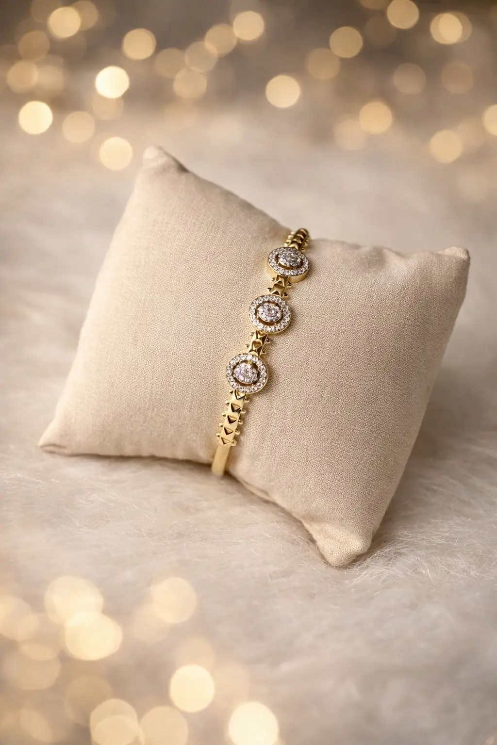 plated Krystal bracelet