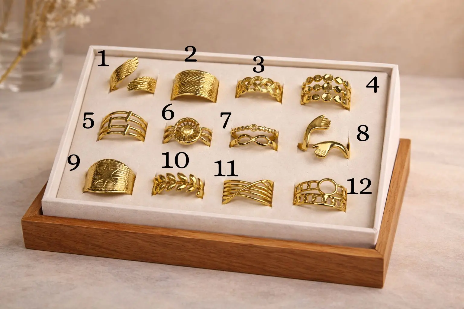 Stainless Gold Rings