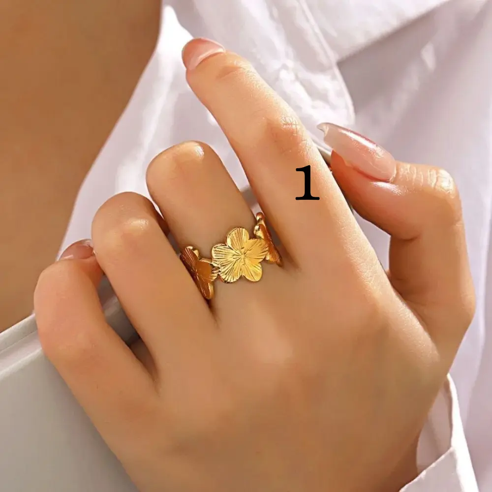 Gold Stainless Rings