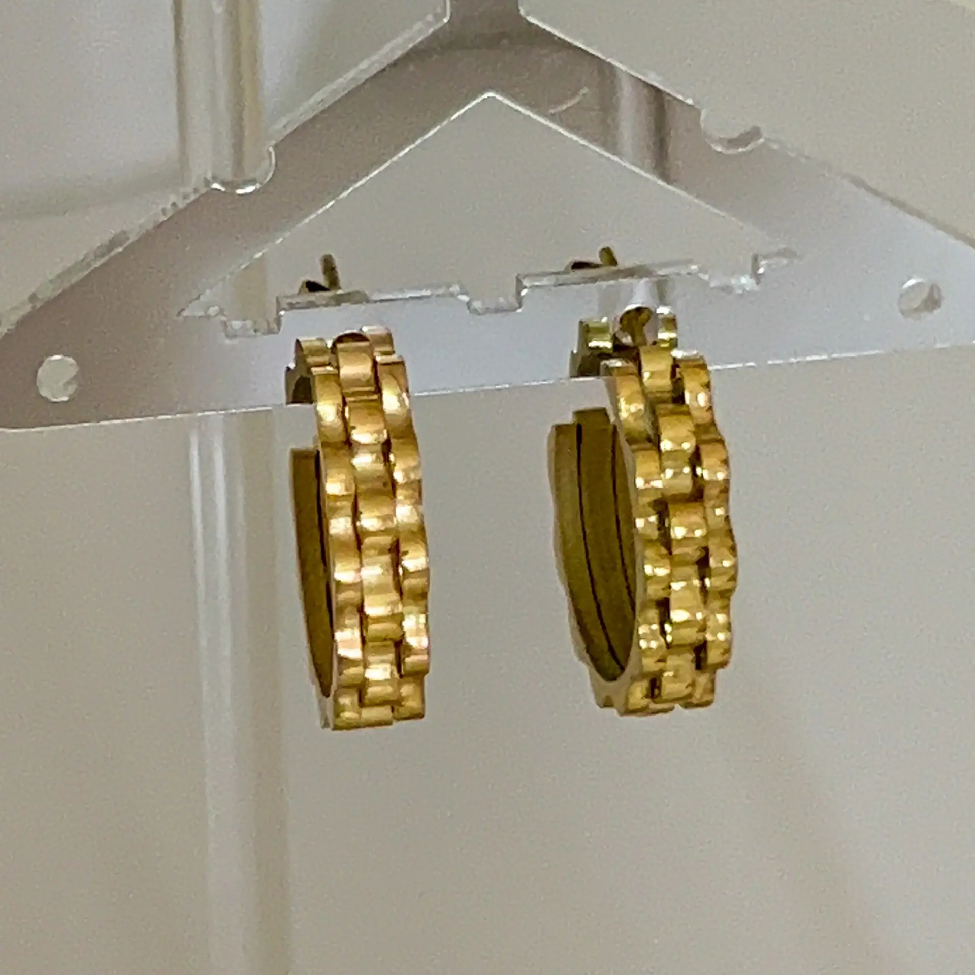 Cartier Hoop Earrings 
