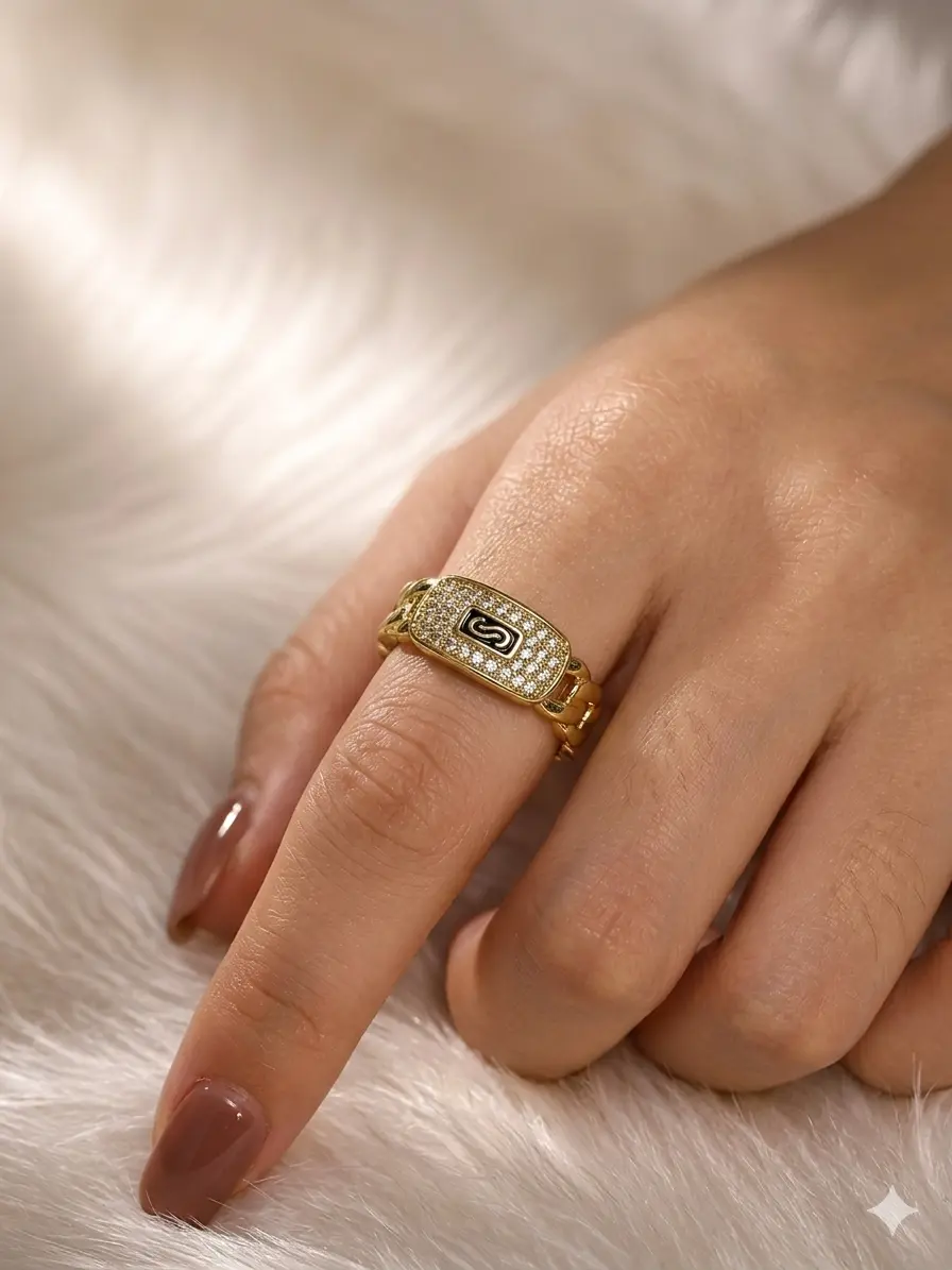 Cuban Link Ring
